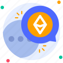 chat, bubble, message, text, comment, nft, non fungible token, ethereum, cryptocurrency