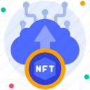 cloud, nft cloud, upload, computing, storage, nft, non fungible token, ethereum, cryptocurrency