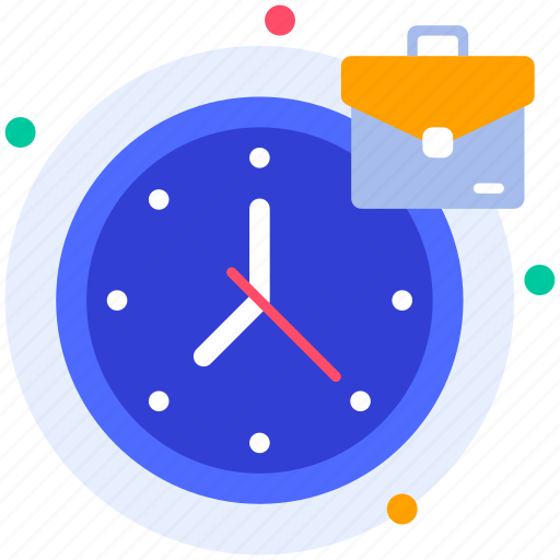 Clock, working hours, office hours, time, office, startup, business icon - Download on Iconfinder