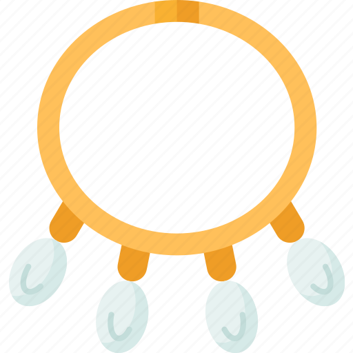 Necklace, jewelry, diamond, luxury, fashion icon - Download on Iconfinder