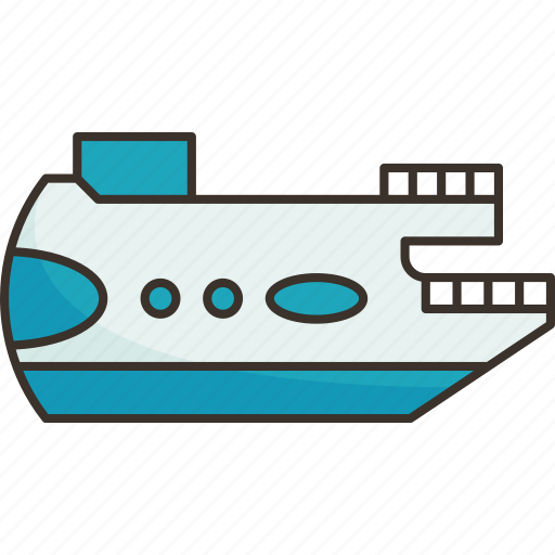 Yacht, boat, cruiser, sea, tourism icon - Download on Iconfinder