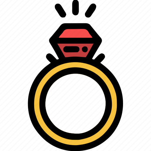Diamond, ring icon - Download on Iconfinder on Iconfinder