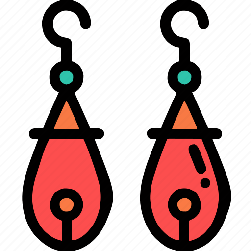 Earrings icon - Download on Iconfinder on Iconfinder