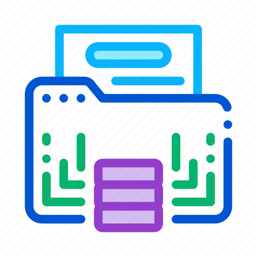 Digital, machine, learning, data, process icon - Download on Iconfinder