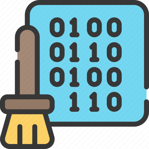 Artificial intelligence, binary, cleaning, data, machine learning, ml icon - Download on Iconfinder