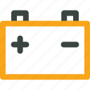 battery, car battery icon icon