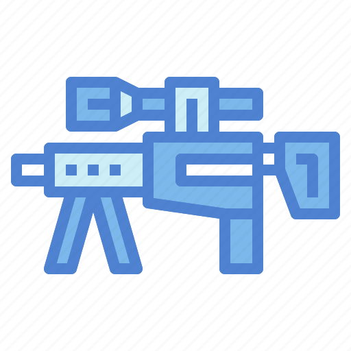 Gun, rifle, sniper, weapon icon - Download on Iconfinder