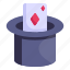 card magic, card trick, poker magic, magic trick, hat trick 
