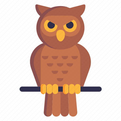Night bird, owl, strigiformes, bird, creature icon - Download on Iconfinder