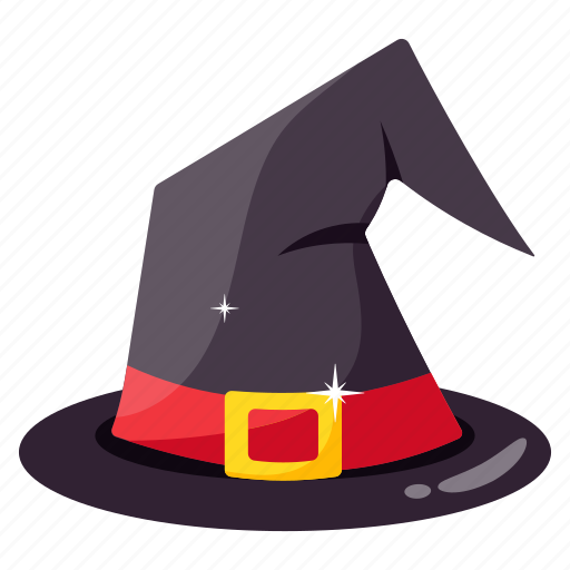Witch, hat, scary, halloween, wizard icon - Download on Iconfinder