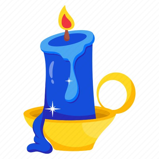 Candle, flame, bonfire, decoration icon - Download on Iconfinder