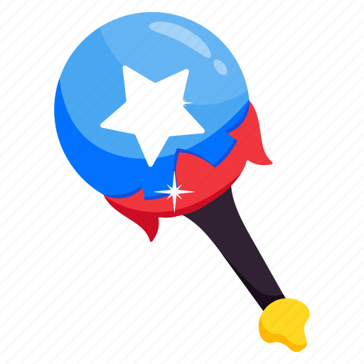 Magic, ball, stick, sorcery icon - Download on Iconfinder