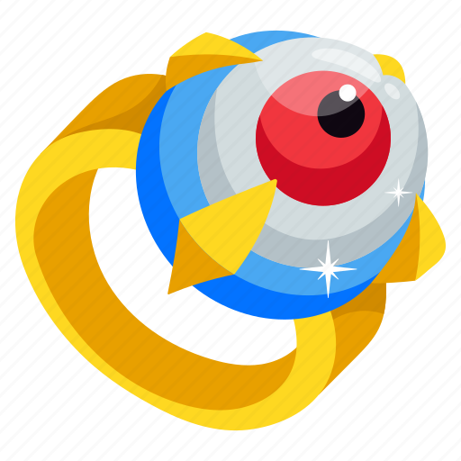 Evil, eye, ring, look icon - Download on Iconfinder
