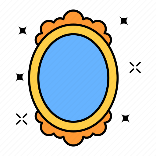 Ghost mirror, spooky mirror, scary mirror, vanity mirror, ghost icon - Download on Iconfinder