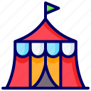 circus, magic, outdoor, show, tent