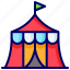 circus, magic, outdoor, show, tent 