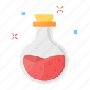 magic drink, elixir, potion, flask, chemical