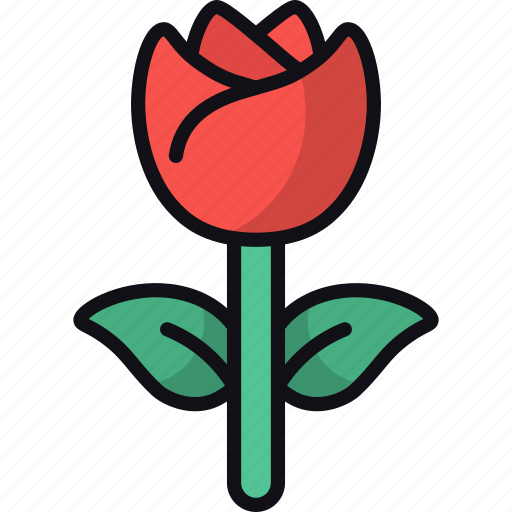 Rose, flower, botanical, plant, floral, petals icon - Download on Iconfinder