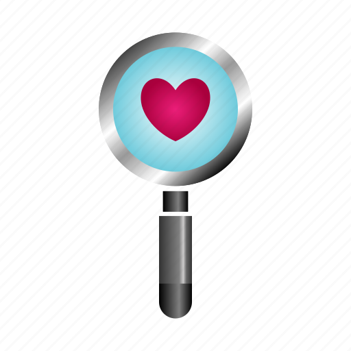 Love, magnifier, magnifying, mark, plus, zoom icon - Download on Iconfinder