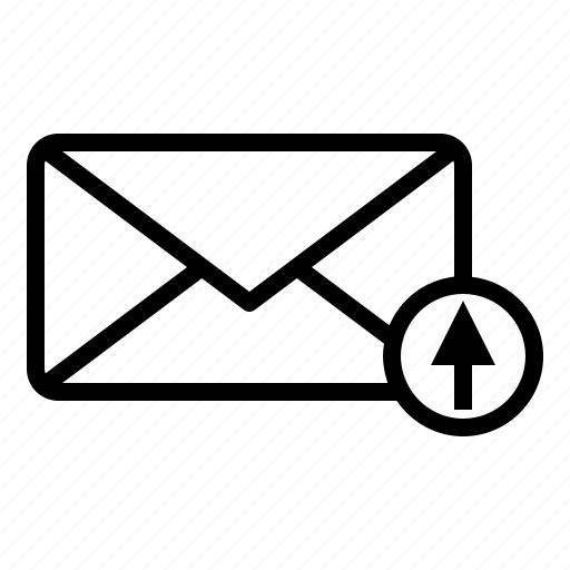 Envelope, letter, mail, message, upload icon - Download on Iconfinder