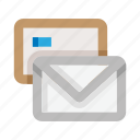 envelopes, envelope, mail, email, message, letter, communication
