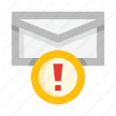 mail, letter, envelope, important, email, message, warning