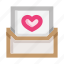 mail, letter, envelope, love, heart, message, romance 