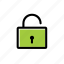 interface, lock, security, unlock 