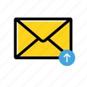 email, mail, uploud