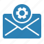 communication, control, email, envelope, mail, message, settings 