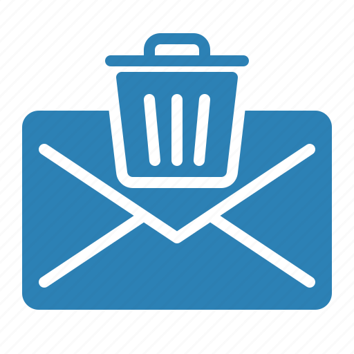 Communication, delete, email, envelope, mail, message, trash icon - Download on Iconfinder