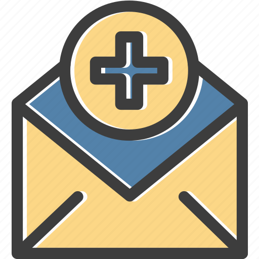 Add, mail, plusnew icon - Download on Iconfinder
