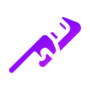 pipe, wrench, plumbing, adjustable, repair, tool