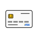 atm card, credit card, debit card, visa 