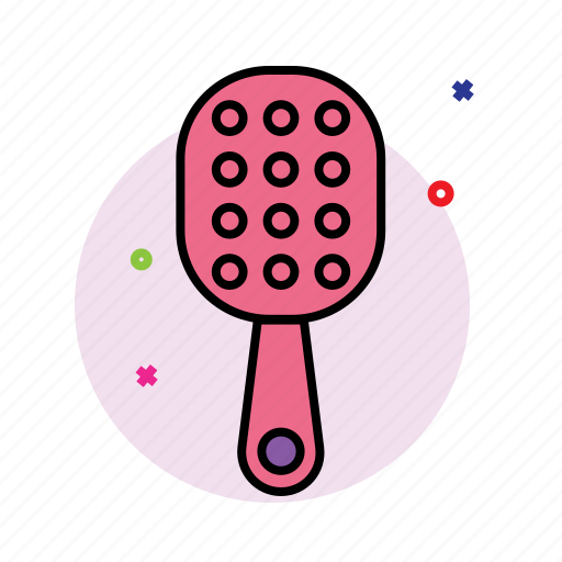 Barber, beauty care, hair comb, hair dressing, makeup kit, salon icon - Download on Iconfinder