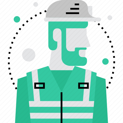 Builder, building, construction, foreman, male, man, worker icon - Download on Iconfinder
