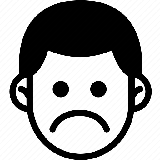 Emoji, emotion, expression, face, feeling, sad icon - Download on Iconfinder