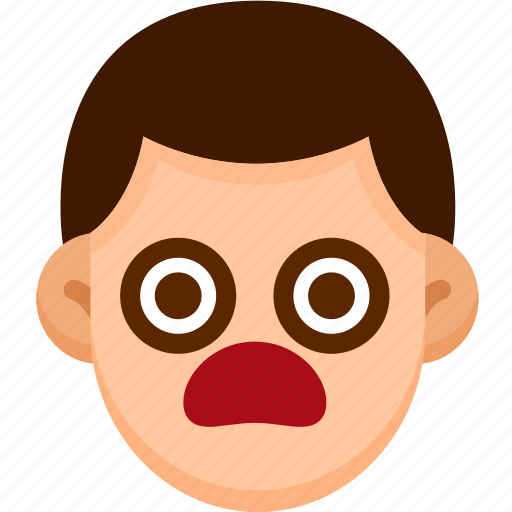 Emoji, emotion, expression, face, feeling, shocked icon - Download on Iconfinder