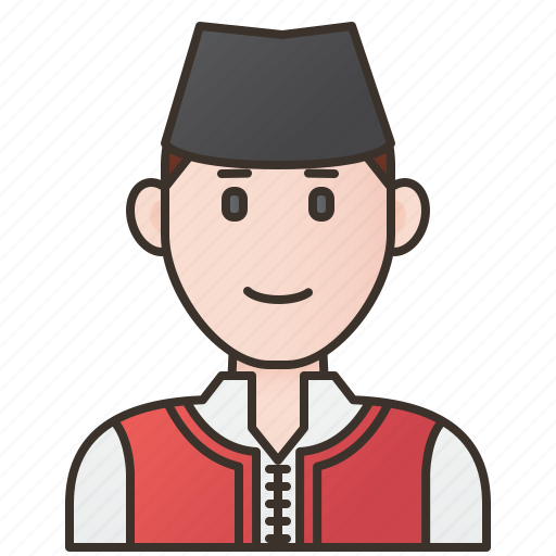 Bulgaria, costume, grab, man, national icon - Download on Iconfinder