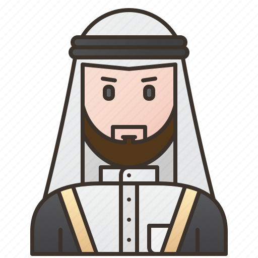 Caftan, clothes, iraq, man, traditional icon - Download on Iconfinder