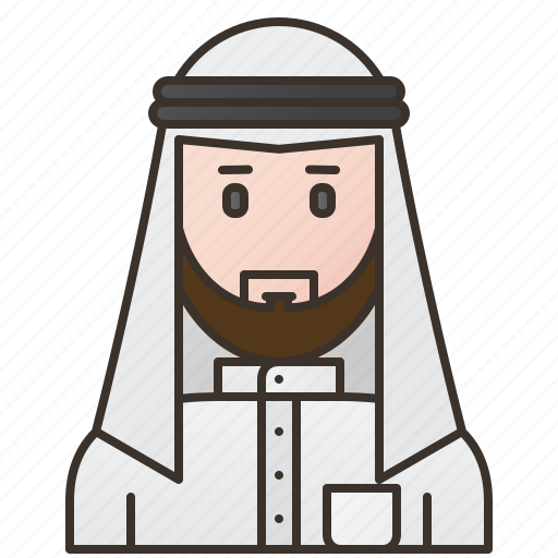 Arabia, arabic, dress, saudi, thobes icon - Download on Iconfinder