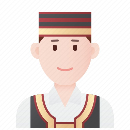 Costume, croatia, ethnic, man, traditional icon - Download on Iconfinder