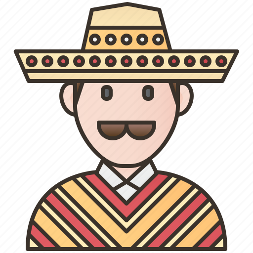 Costume, latino, man, mexican, mexico icon - Download on Iconfinder
