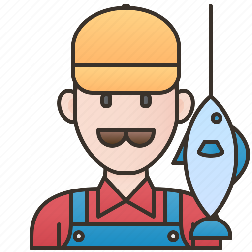 Career, fisherman, fishing, labor, worker icon - Download on Iconfinder