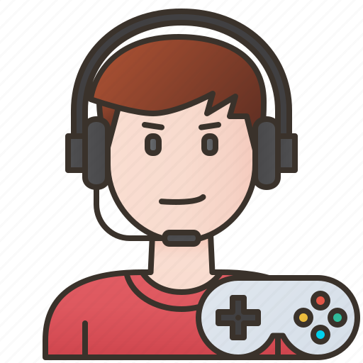 Gamer, player, professional, teenager, winner icon - Download on Iconfinder