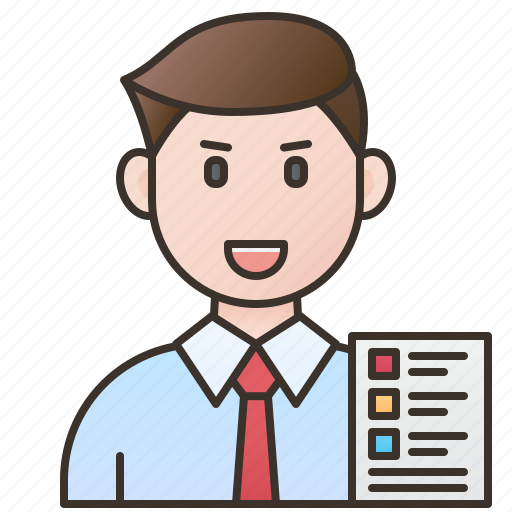 Businessman, employee, manager, office, salesman icon - Download on Iconfinder