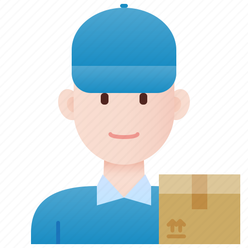 Delivery, driver, mailman, postman, service icon - Download on Iconfinder