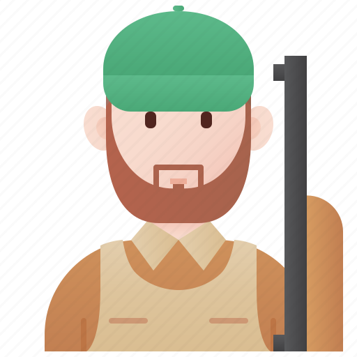 Gunman, hobby, hunter, shooter, sniper icon - Download on Iconfinder