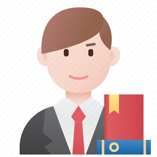 Bookstore, job, librarian, man, staff icon - Download on Iconfinder