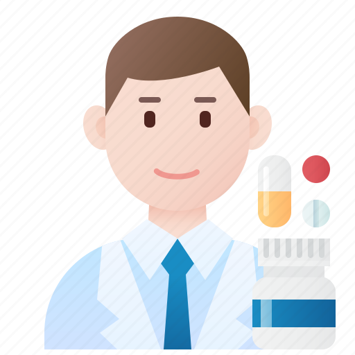 Medicine, occupation, pharmaceutical, pharmacist, professional icon - Download on Iconfinder